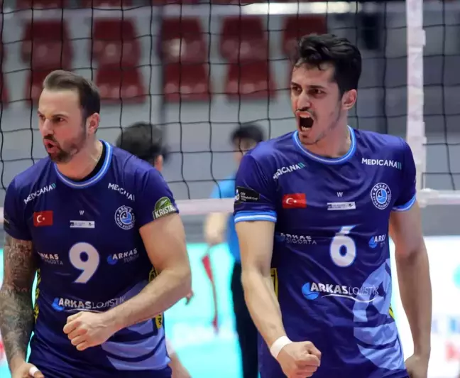 Arkas Spor Erkek Voleybol Takımı, CEV Kupası yarı final rövanş maçında Alman ekibi SVG Lüneburg'e konuk olacak