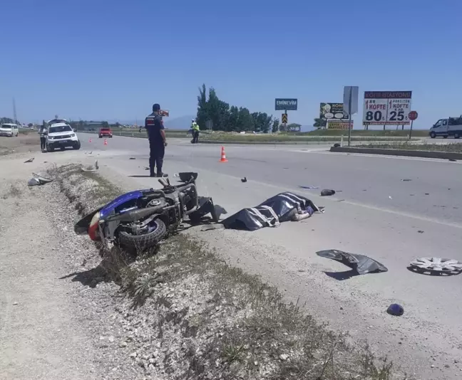 Son dakika haberi: Amasya'da otomobil ile motosiklet çarpıştı: 1 ölü