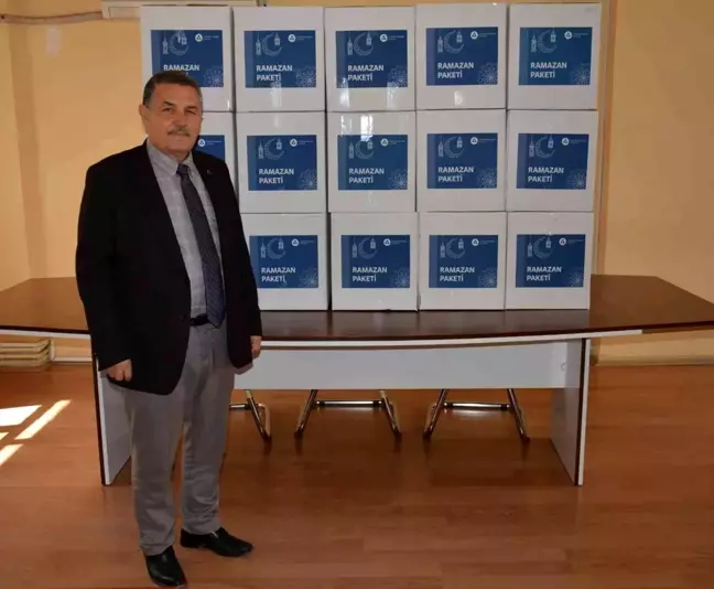 Akkuyu Nükleer A.Ş.'den bayram öncesi gıda kolisi desteği