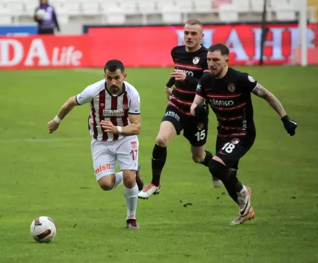 Sivasspor, Gaziantep Futbol Kulübü ile berabere kaldı