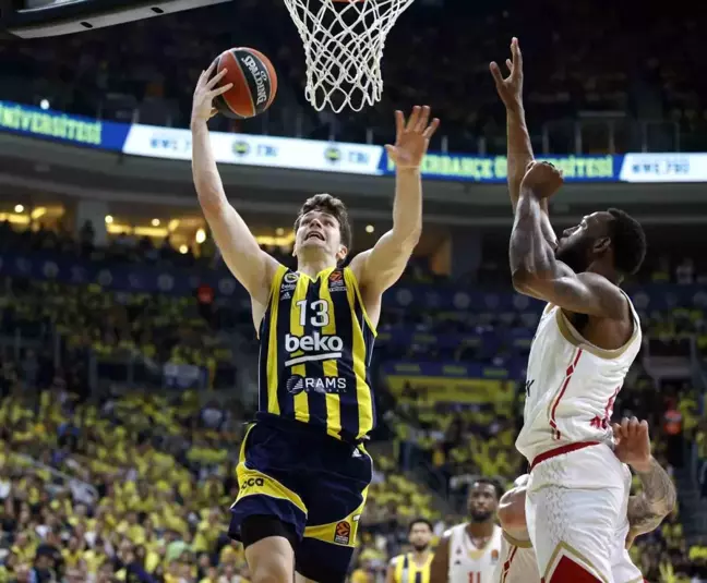 Fenerbahçe Beko, Monaco'ya mağlup oldu ve seride durum 2-2'ye geldi