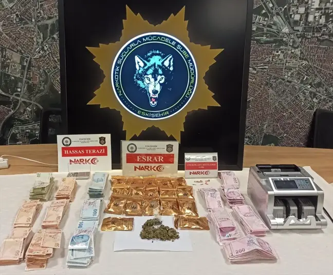 Eskişehir'de Uyuşturucu Operasyonunda 2 Şüpheli Tutuklandı
