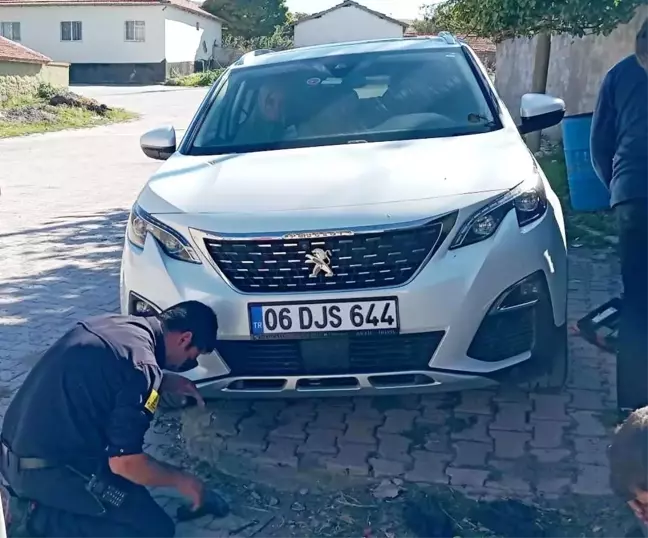 Otomobilin Motorunda Sıkışan Yavru Kedi İtfaiye Ekipleri Tarafından Kurtarıldı