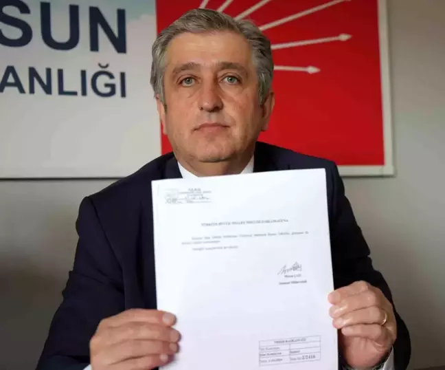 CHP'li Vekil Murat Çan, Samsun'un İstiklal Madalyası Alması İçin Destek İstedi