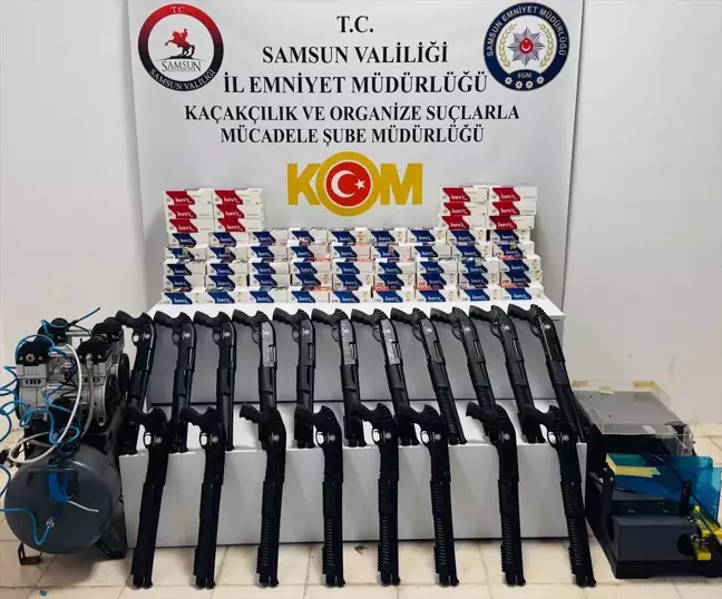 Samsun'da Kaçakçılık Operasyonu: 2 Şüpheli Gözaltına Alındı