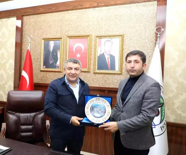 Başkan Şayir, Zara Belediye Başkanı Çelik'i ağırladı