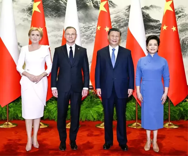 Çin Cumhurbaşkanı Xi Jinping, Polonya Cumhurbaşkanı Andrzej Duda ile görüştü