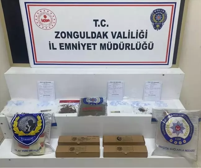 Zonguldak'ta Uyuşturucu Operasyonları: 5 Tutuklama