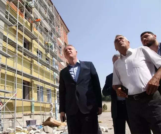 Vali Gül, Eğitim Yatırımlarını İnceledi