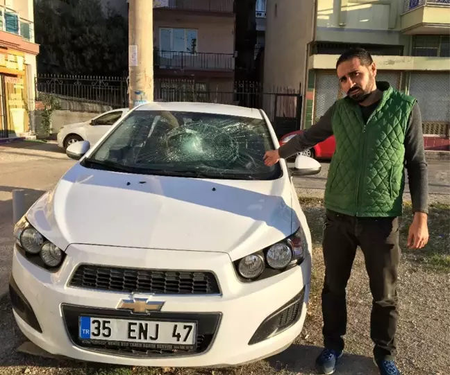 Servise Sapasağlam Verdiği Aracını Kazalı Görünce Şok Geçirdi