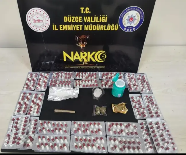 Düzce'de Uyuşturucu Ticareti Yapan Şahıs Tutuklandı