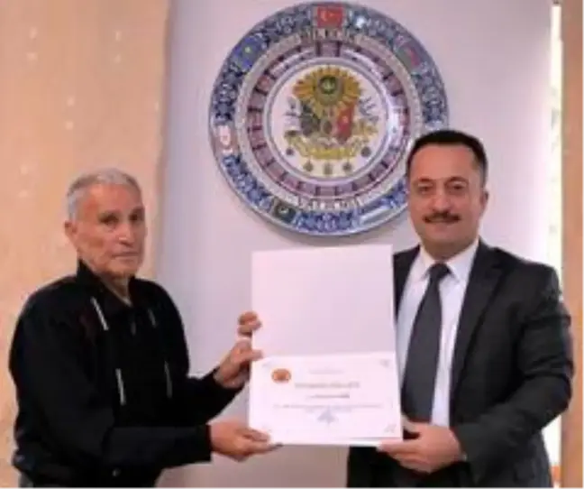 Vali Şentürk'ten sağlık hizmetlerine bağış yapan hayırsevere teşekkür