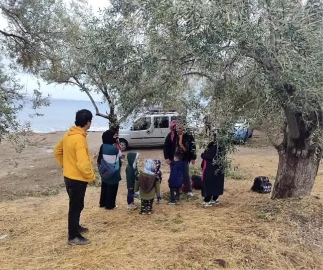 Çanakkale'de 16 Kaçak Göçmen Yakalandı