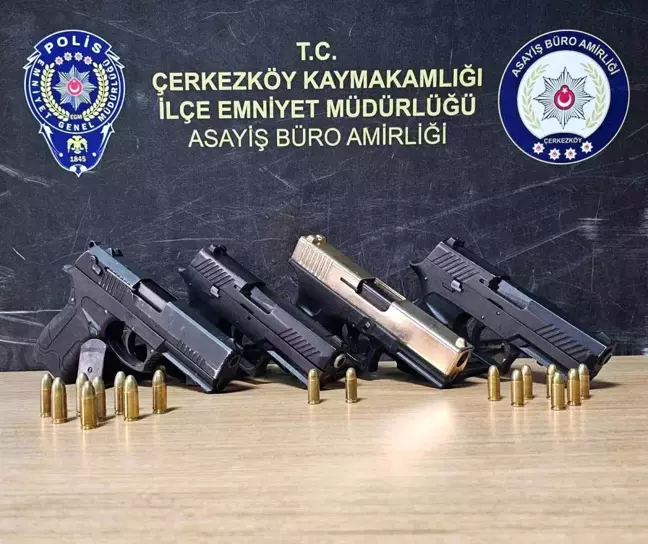 Tekirdağ'da araç ve pavyon sahibini kurşunlama olayına karışan suç örgütüne operasyon: 8 kişi yakalandı