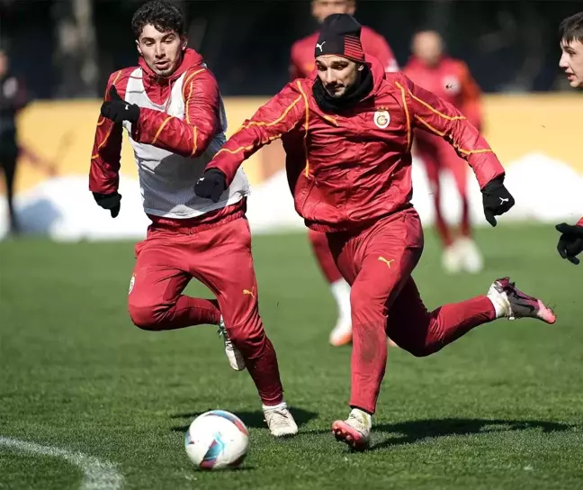 Galatasaray, Fenerbahçe Maçına Hazırlık Antrenmanına Başladı