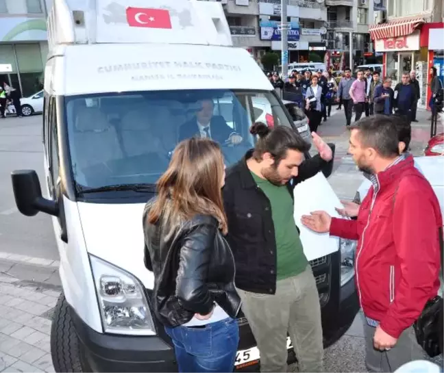 Ysk Protestosunda CHP'liler Arasında Gerginlik