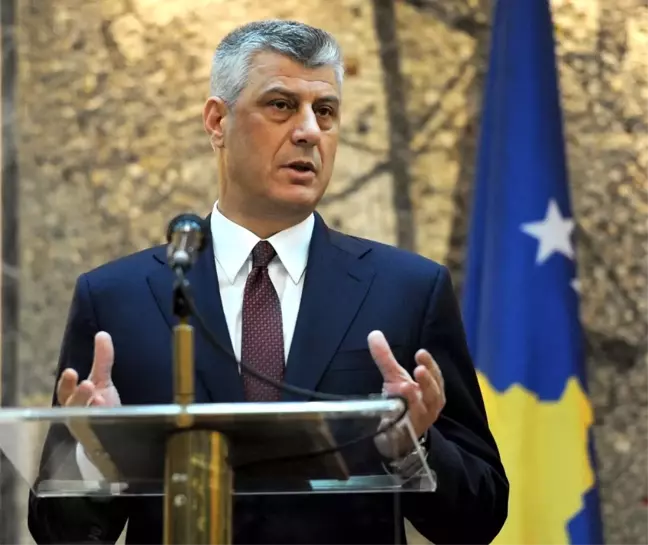 Kosova Cumhurbaşkanı Thaçi'den Birleşme Sinyali