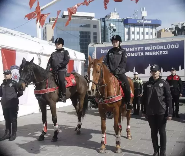 TÜRK POLİS TEŞKİLATININ KURULUŞUNUN 177. YILI TAKSİM'DE KUTLANDI