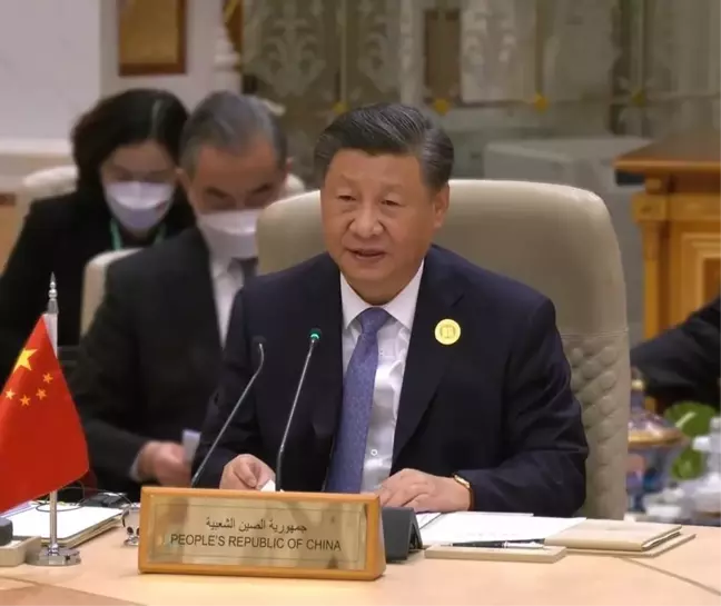Xi, Çin-Körfez İşbirliği Konseyi Zirvesi'nde Açılış Konuşması Yaptı