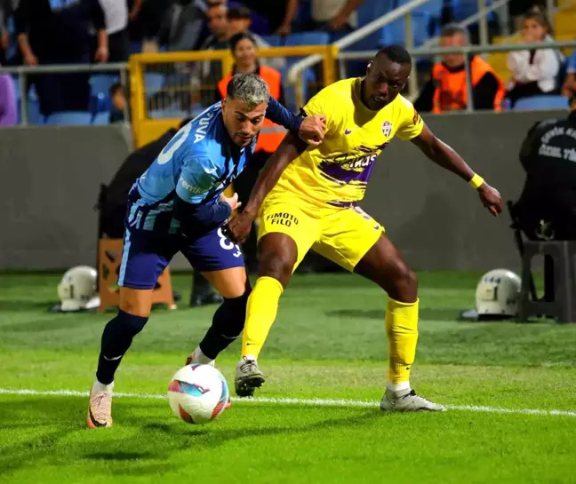 Trendyol Süper Lig'de Eyüpspor, Adana Demirspor'u Maçta Önde Bitiriyor