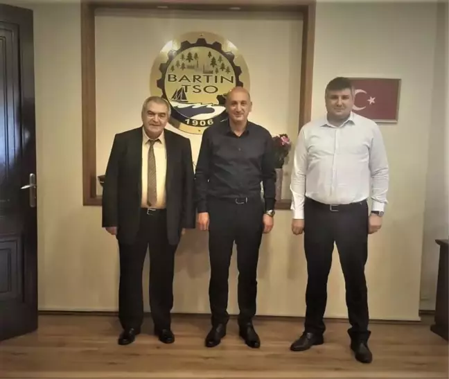 BAKKA Genel Sekreteri Altunsu'dan Bartın TSO Başkanı Balık'a ziyaret