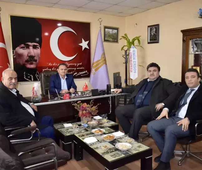 Esnaf odalarına hayırlı olsun ziyareti