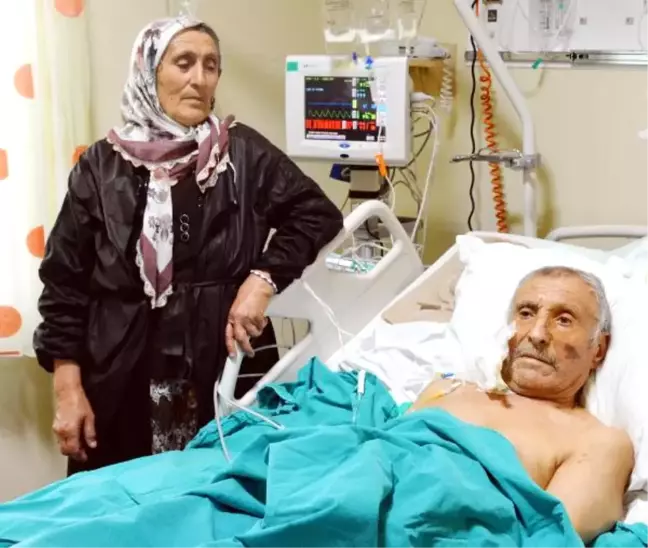 Eşini Alevlerin İçinden Kurtardı