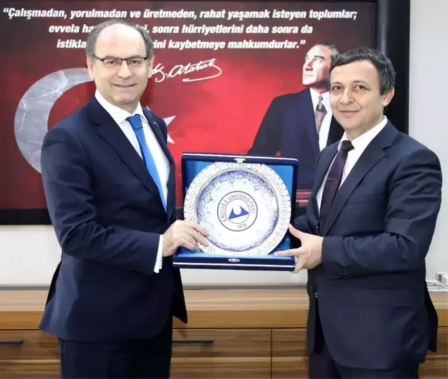 YÖK Başkan Vekili Rahmi Er, Erciyes Üniversitesi'nde