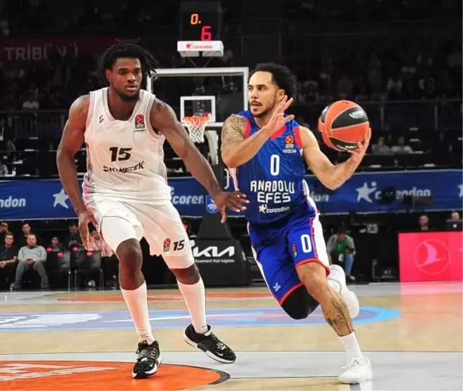 Anadolu Efes, LDLC Asvel'i mağlup etti