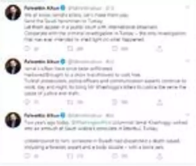 İletişim Başkanı Altun'dan 'Cemal Kaşıkçı' açıklaması