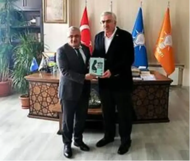 Başkan Dölekli, Ak Parti İl Başkanı Öz'e