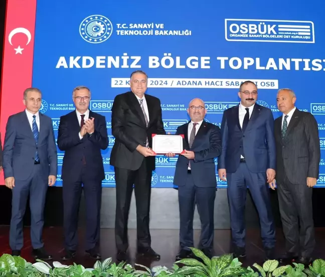 Antalya OSB, TSE'den 'Yeşil OSB' Belgesi Aldı