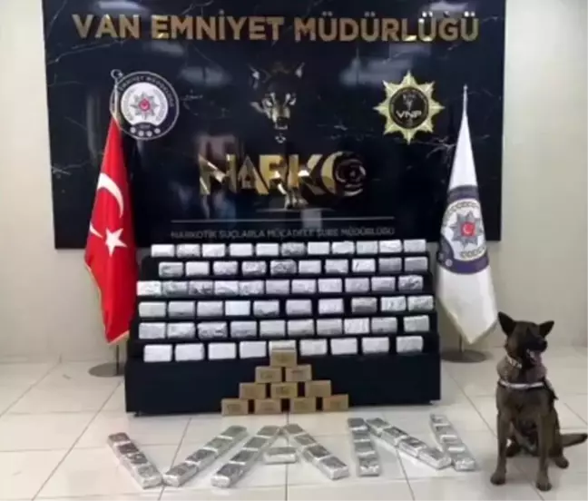 Van'da 53 Kilo Eroin Ele Geçirildi