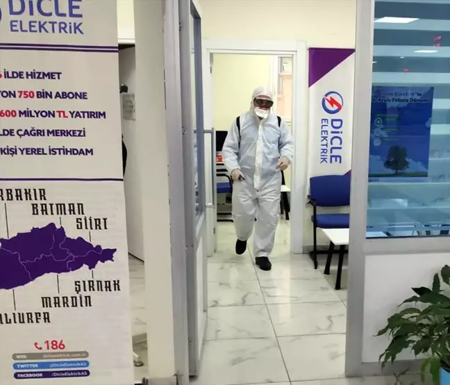 Dicle Elektrik'ten Kovid-19 ile mücadele seferberliği