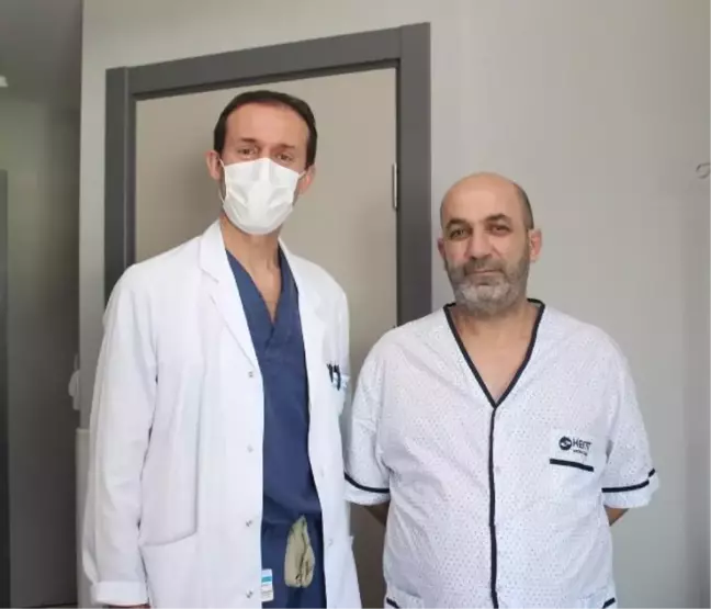 Göğüs kemiği kesilmeden baypas ameliyatı oldu, 5 günde sağlığına kavuştu