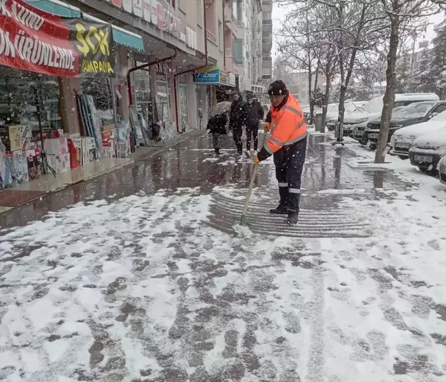 Seydişehir'de Karla Mücadele Çalışmaları Başlatıldı