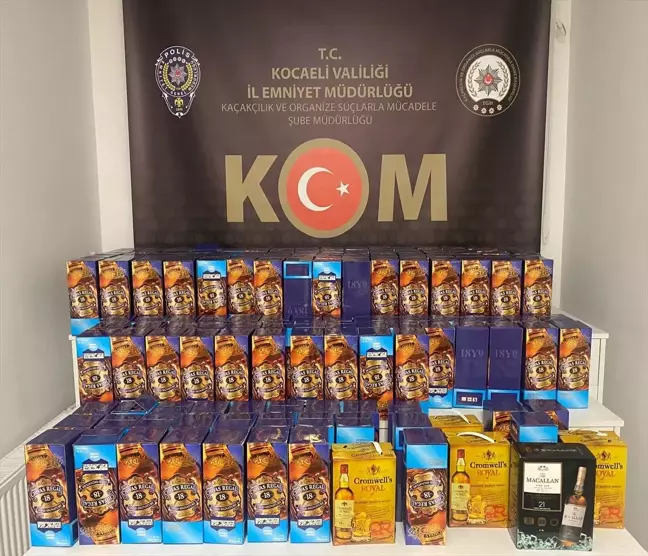 Kocaeli'de Sahte İçi Operasyonu: 315 Litre Ele Geçirildi