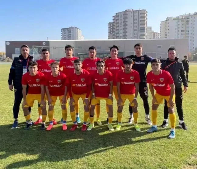 Kayserispor U19 takımı yine kaybetti