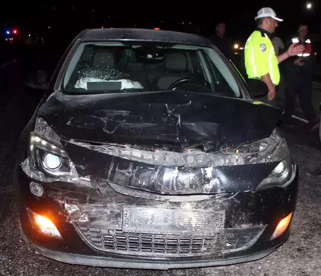 Alaşehir'de Otomobil Çarpışması: 1 Yaralı