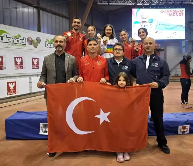 Türk Sporcular Dünya Kadınlar ve Karışık Bocce Şampiyonasında İkinci Oldu