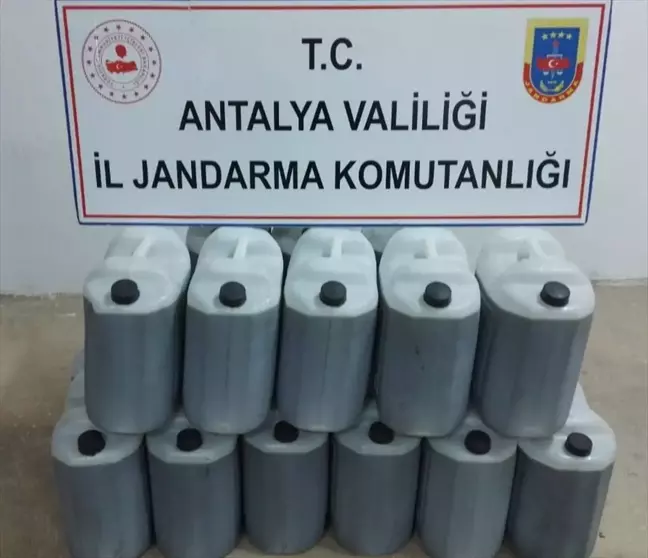 Antalya'da 6 Bin Litre Sahte Zeytinyağı Ele Geçirildi