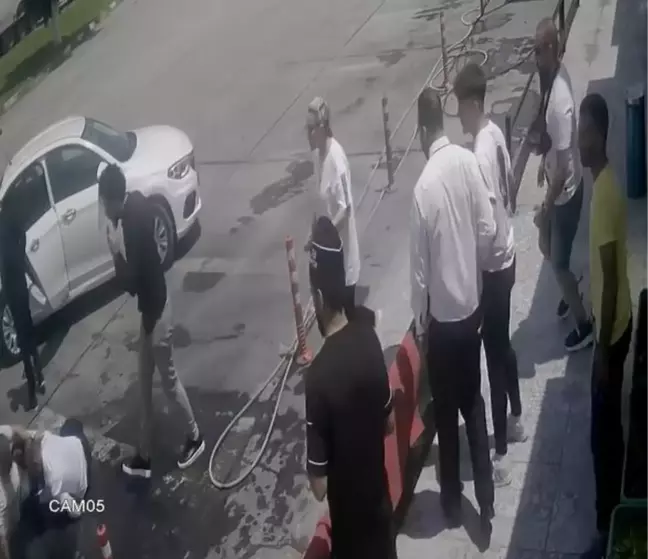 Edirne'de 2 Bulgar iş adamını kaçırma girişimi güvenlik kamerasında