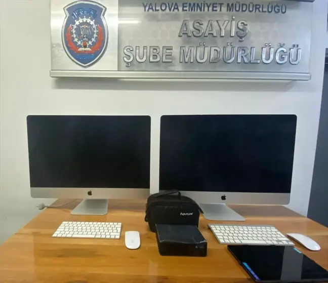 Yalova'da iş yerinden hırsızlık yapan 2 şüpheli tutuklandı