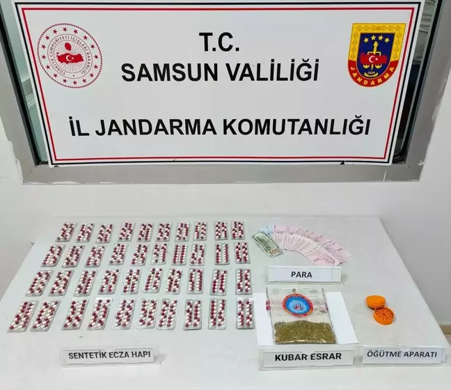 Samsun'da Uyuşturucu Ele Geçirildi, Bir Zanlı Gözaltında