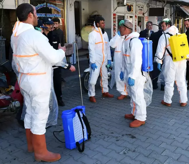 Lapseki'de koronavirüs önlemleri