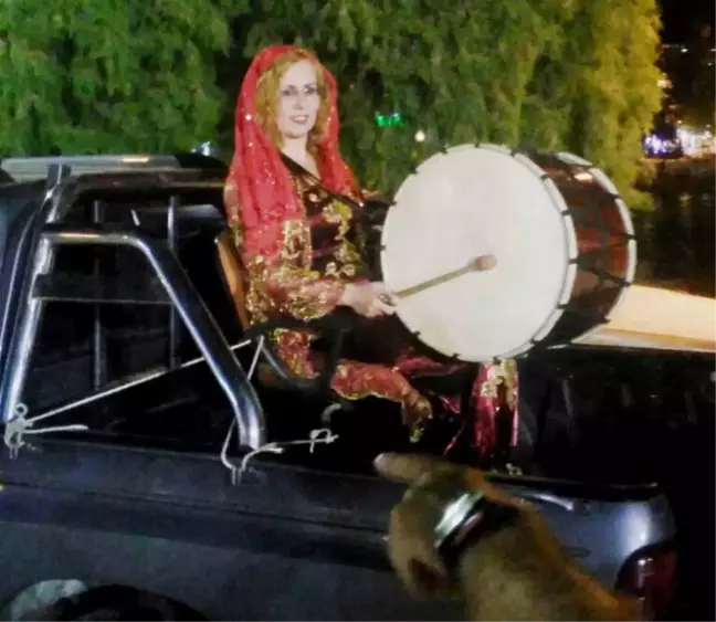 Datça'da Ramazan Davuluna Hanımeli Değdi