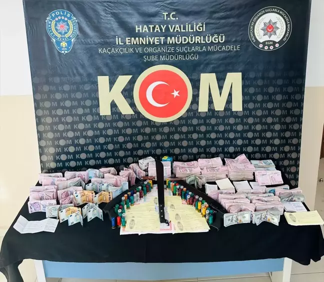 Hatay'da Kumar ve Tefecilik Operasyonu: 4 Şüpheli Gözaltında