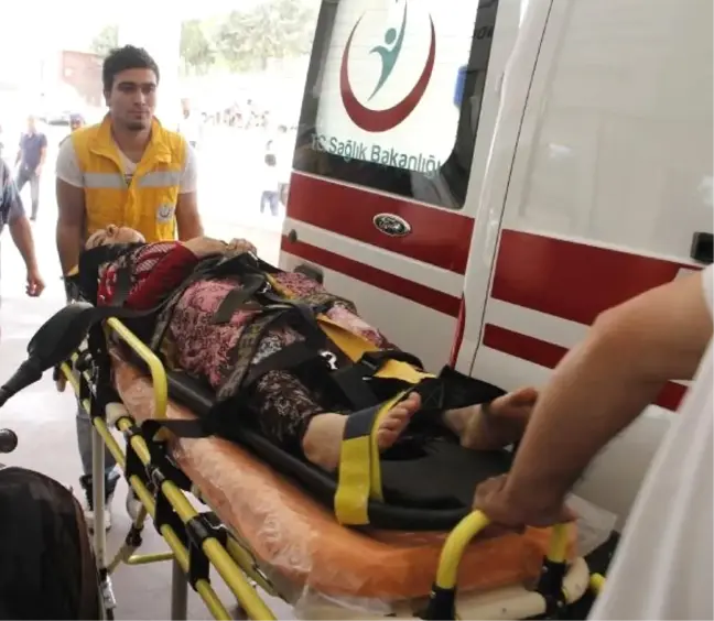 Safranbolu'da Camdan Düşen Kadın Yaralandı