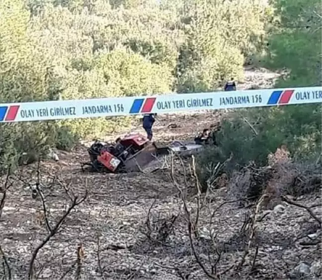 Son dakika haberleri | Devrilen traktörün sürücüsü öldü
