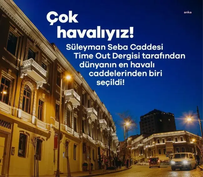 Süleyman Seba Caddesi, Dünyanın En Havalı 27. Caddesi Oldu